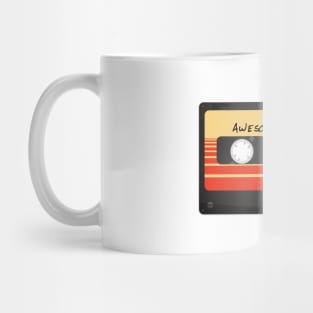 Small Logo Simple Retro Cassette Art Awesome Mix Volume 1 Guardians of the Galaxy Mug